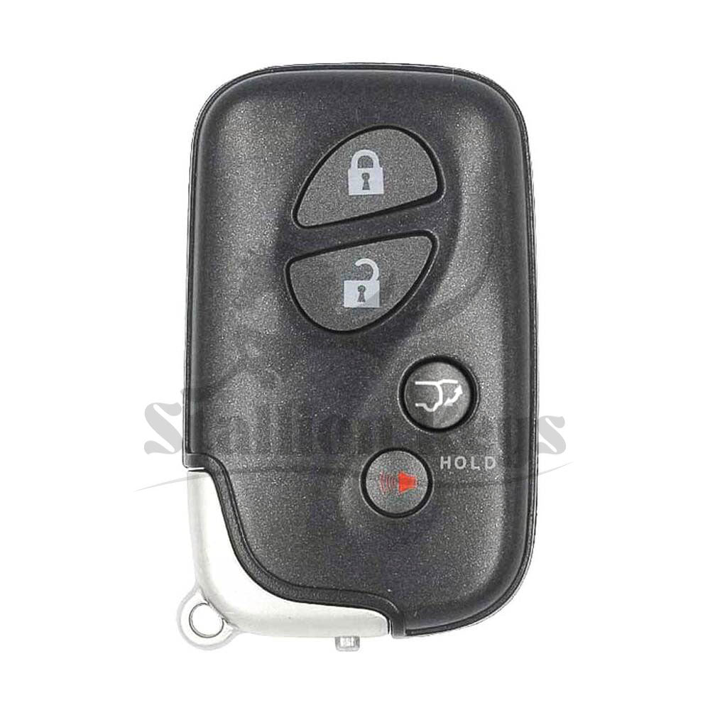 2010-2015 Lexus RX350 / RX450h / CT200 / 4-Button Smart Key / PN: 89904-0E031 / HYQ14ACX / Board 5290 / AFTERMARKET 2010-2015 Lexus RX350 / RX450h / CT200 / 4-Button Smart Key / PN: 89904-0E031 / HYQ14ACX / Board 5290 / AFTERMARKET